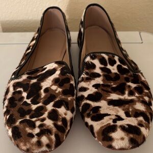 J.Crew Collection Leopard Print Women's Loafers